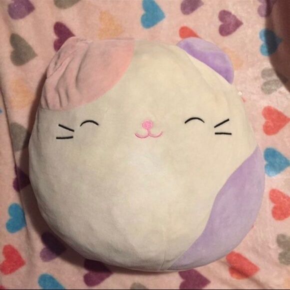 Squishmallow Charlotte Cat Plush 12" Kitty Cute - Picture 1 of 3